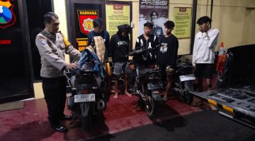 Ada Apa, Polres Madiun Bubarkan dan Amankan Puluhan Remaja