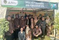 Kepala Dinas Dukcapil Kabupaten Madiun Beserta jajaran Mall Pelayanan Publik Aminduk