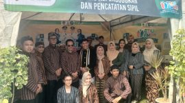 Kepala Dinas Dukcapil Kabupaten Madiun Beserta jajaran Mall Pelayanan Publik Aminduk