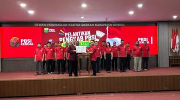 Pengkab PBSI Kendal Periode 2025-2029 Resmi Dilantik