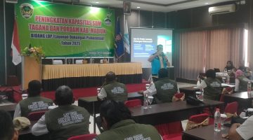 Tingkatkan Kapasitas Tagana Dan Pordam Dinsos Kabupaten Gelar Bimtek di Bidang LDP