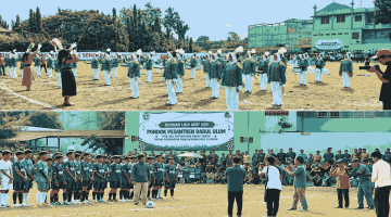 Semarak Pembukaan Liga Unit Darul Ulum Jombang, Santri Diajak Jaga Kerukunan dan Sportivitas